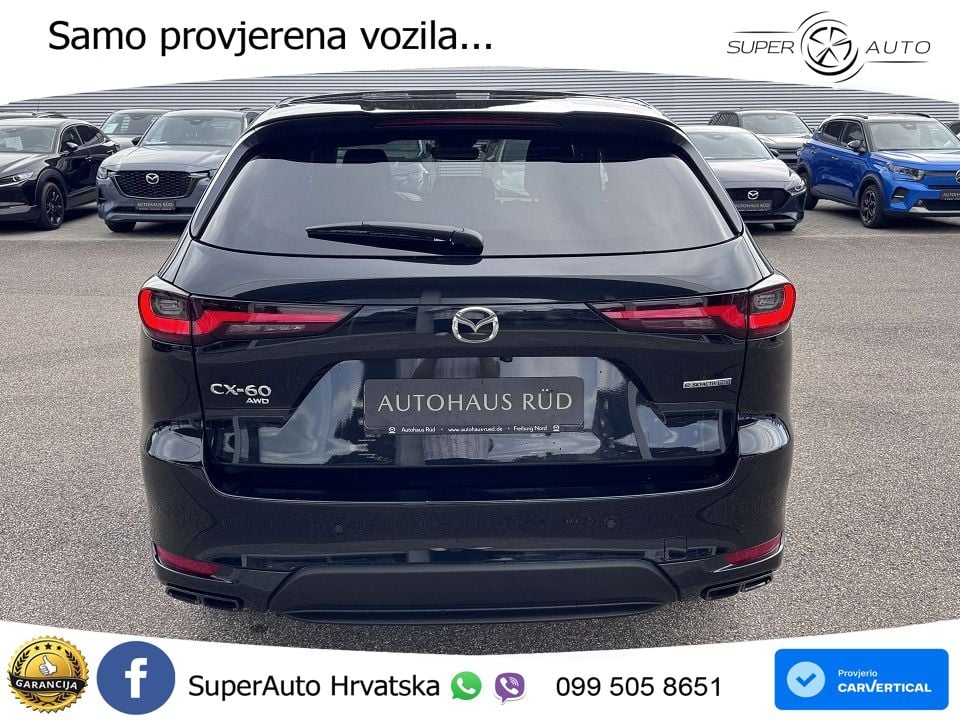 Mazda CX-60 2.5 e-Skyactiv (328 KS) AWD Automatic MATRIX+GR SJED+KAM