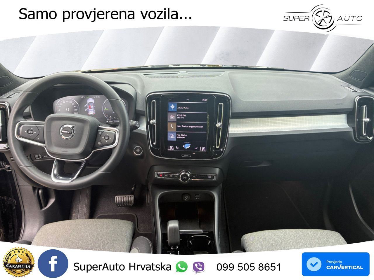 Volvo XC40 1.5 T4 TwEn 211 KS Automatic LED+GR SJED+ACC