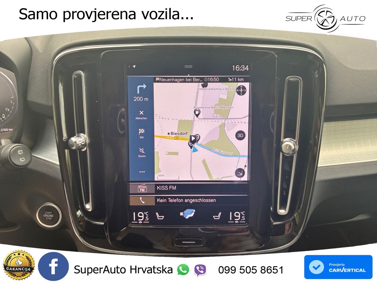 Volvo XC40 1.5 T4 TwEn 211 KS Automatic LED+GR SJED+ACC