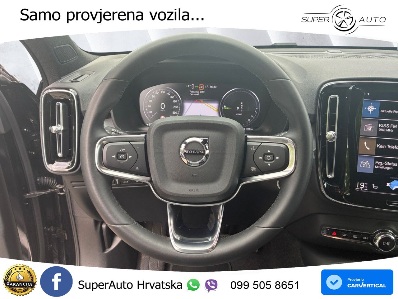 Volvo XC40 1.5 T4 TwEn 211 KS Automatic LED+GR SJED+ACC