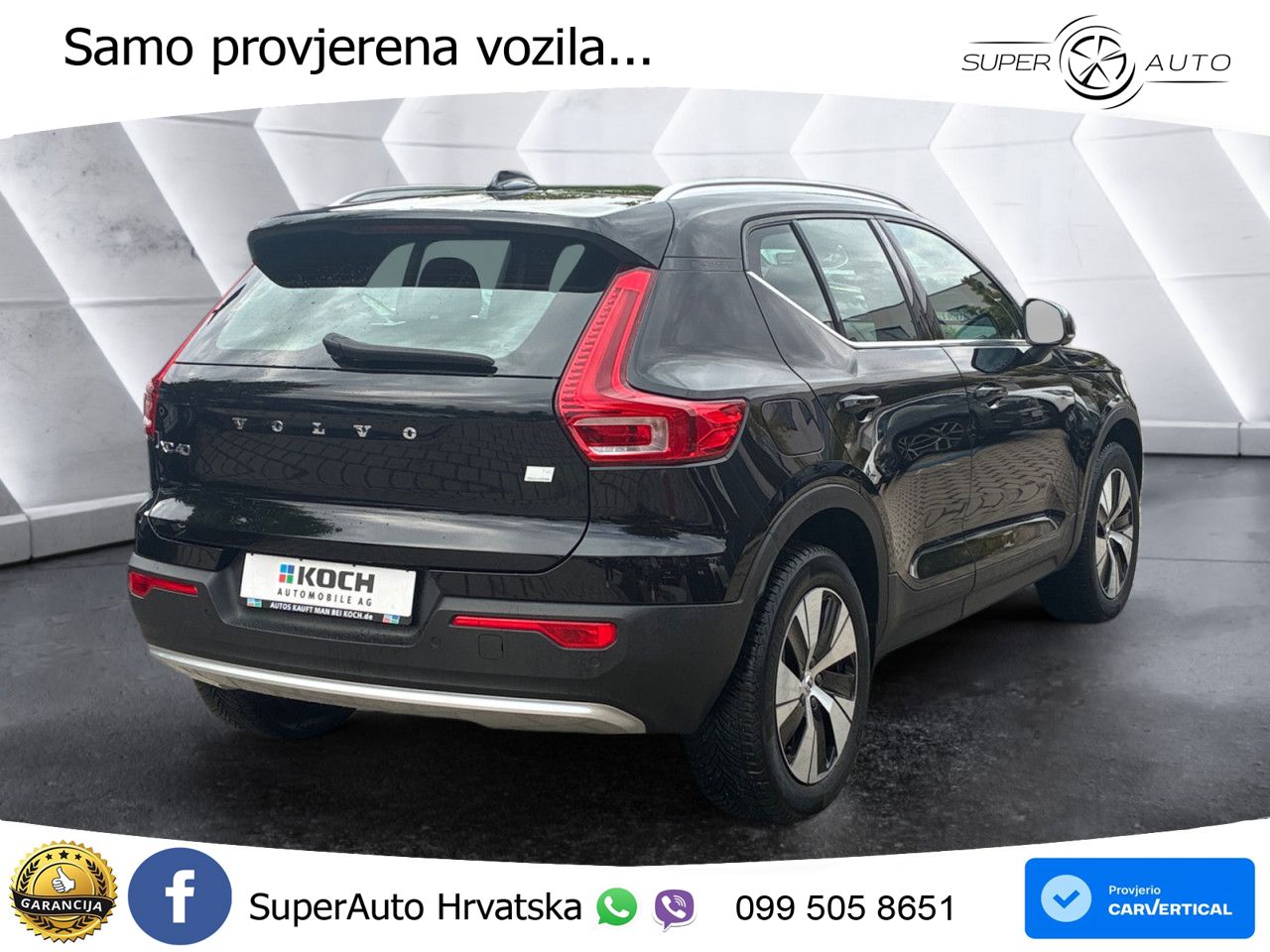 Volvo XC40 1.5 T4 TwEn 211 KS Automatic LED+GR SJED+ACC