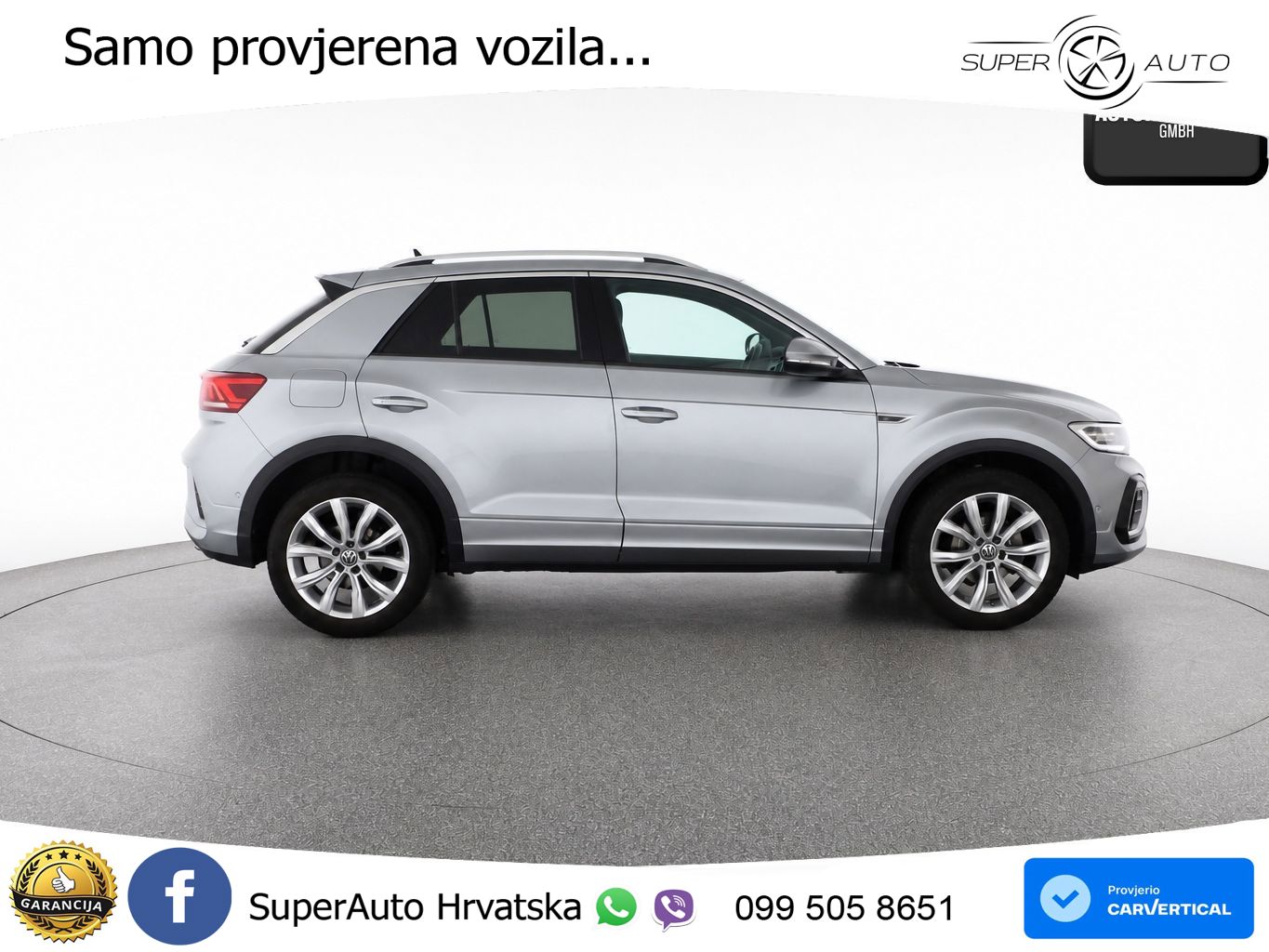 Volkswagen T-Roc 1.5 TSI (150 KS) DSG R-Line LED+GR SJED+ACC