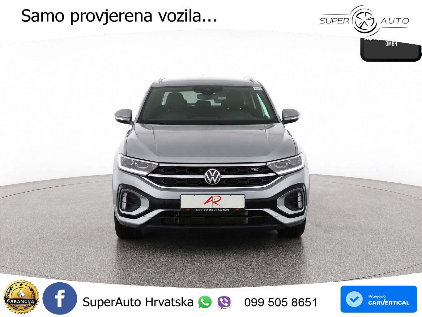 Volkswagen T-Roc 1.5 TSI (150 KS) DSG R-Line LED+GR SJED+ACC