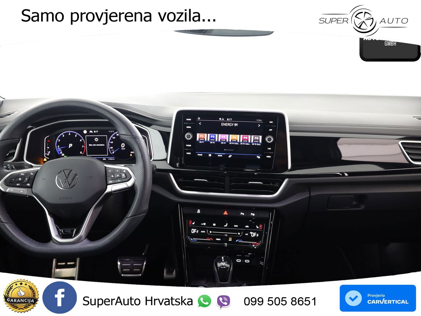 Volkswagen T-Roc 1.5 TSI (150 KS) DSG R-Line LED+GR SJED+ACC