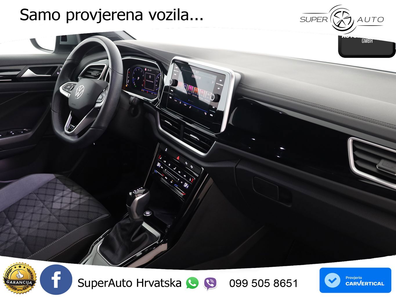 Volkswagen T-Roc 1.5 TSI (150 KS) DSG R-Line LED+GR SJED+ACC