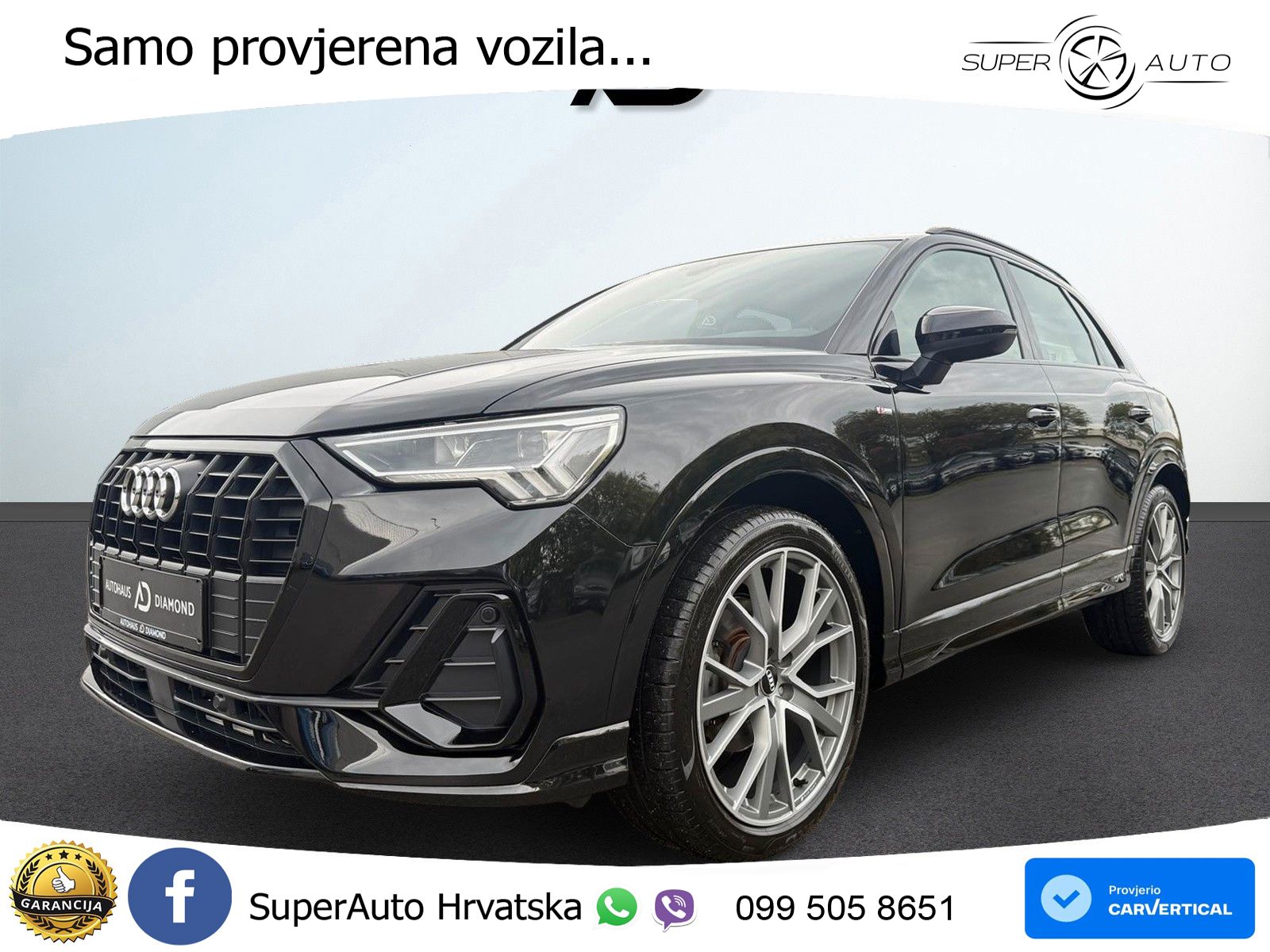 Audi Q3 35 TFSI (150 KS) S tronic S line LED+GR SJED+ACC