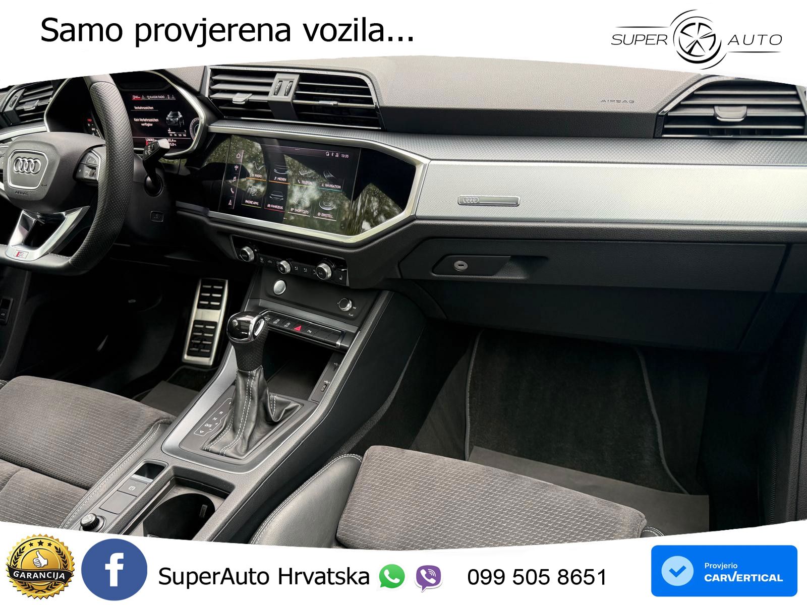 Audi Q3 35 TFSI (150 KS) S tronic S line LED+GR SJED+ACC