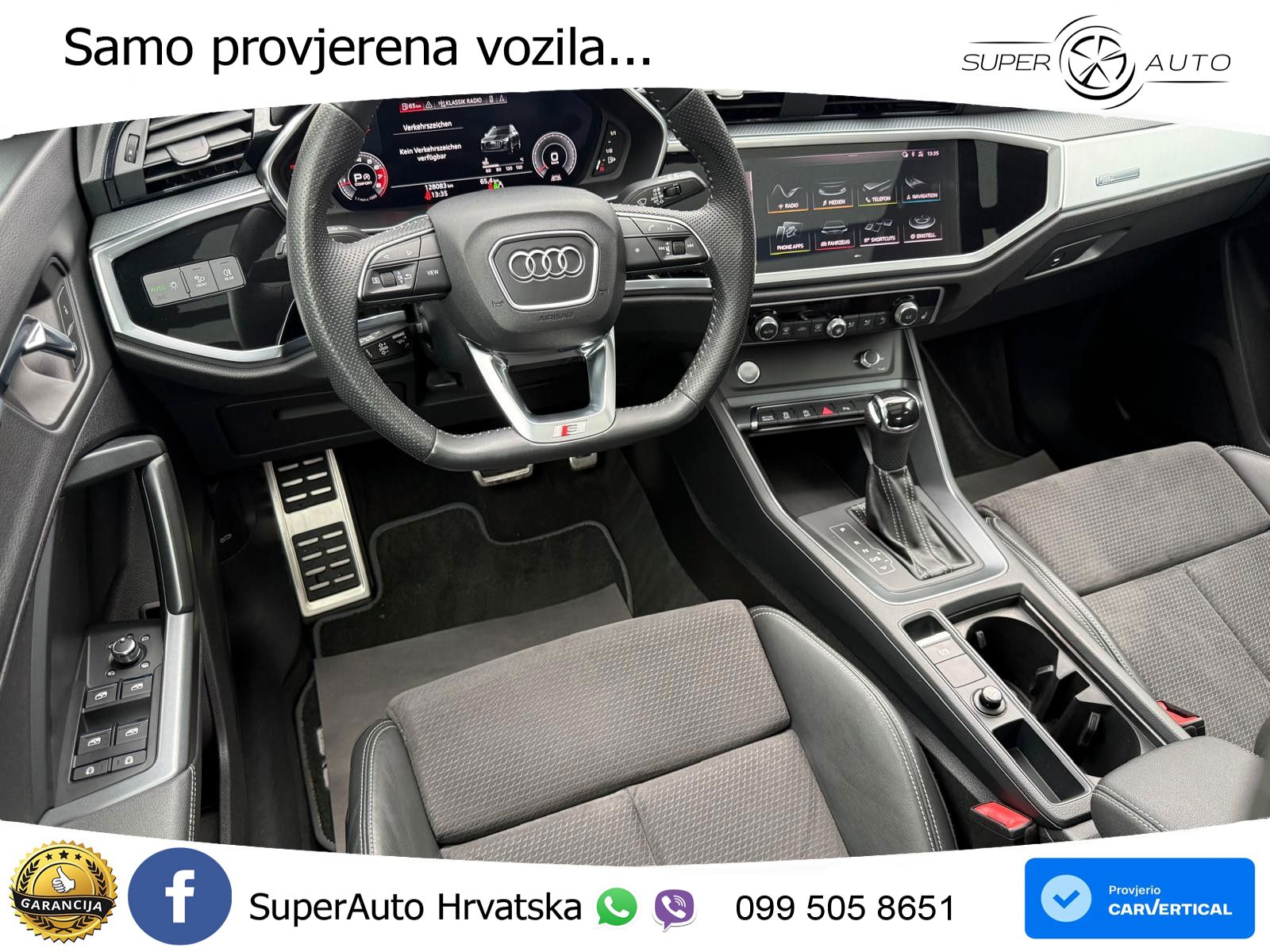 Audi Q3 35 TFSI (150 KS) S tronic S line LED+GR SJED+ACC