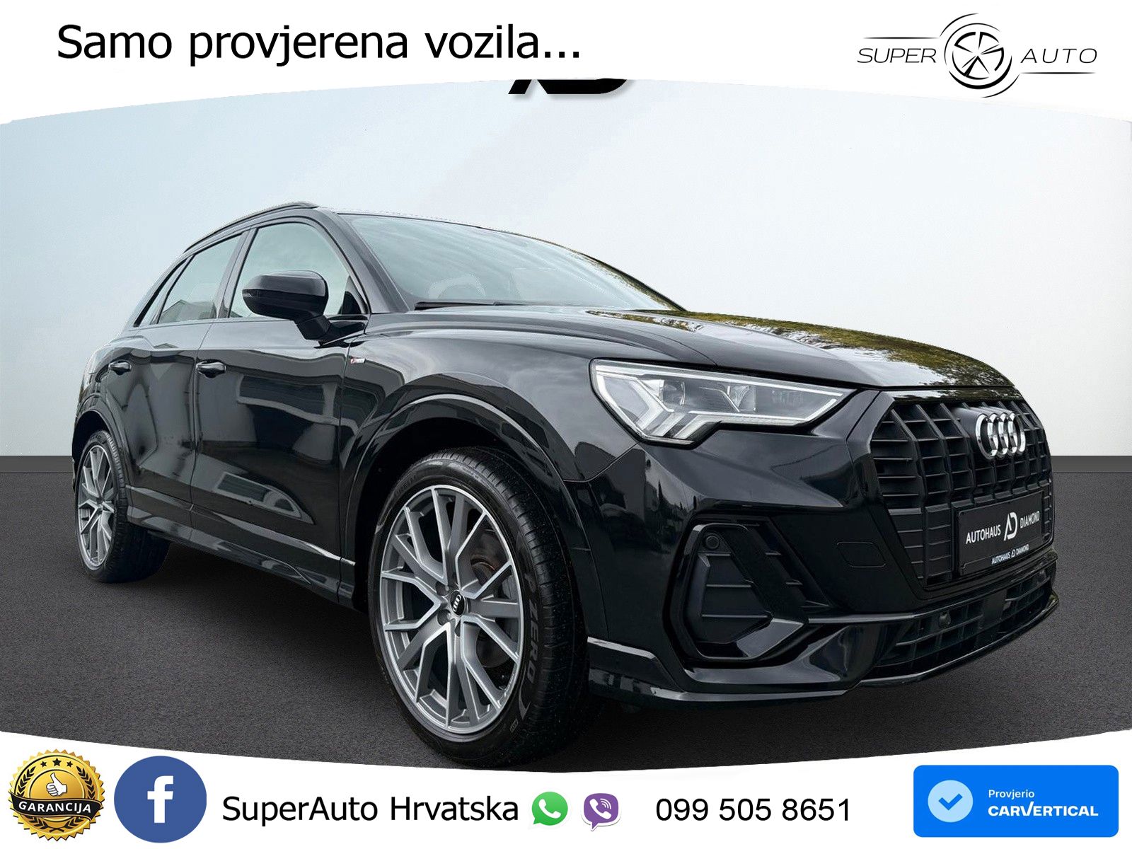 Audi Q3 35 TFSI (150 KS) S tronic S line LED+GR SJED+ACC