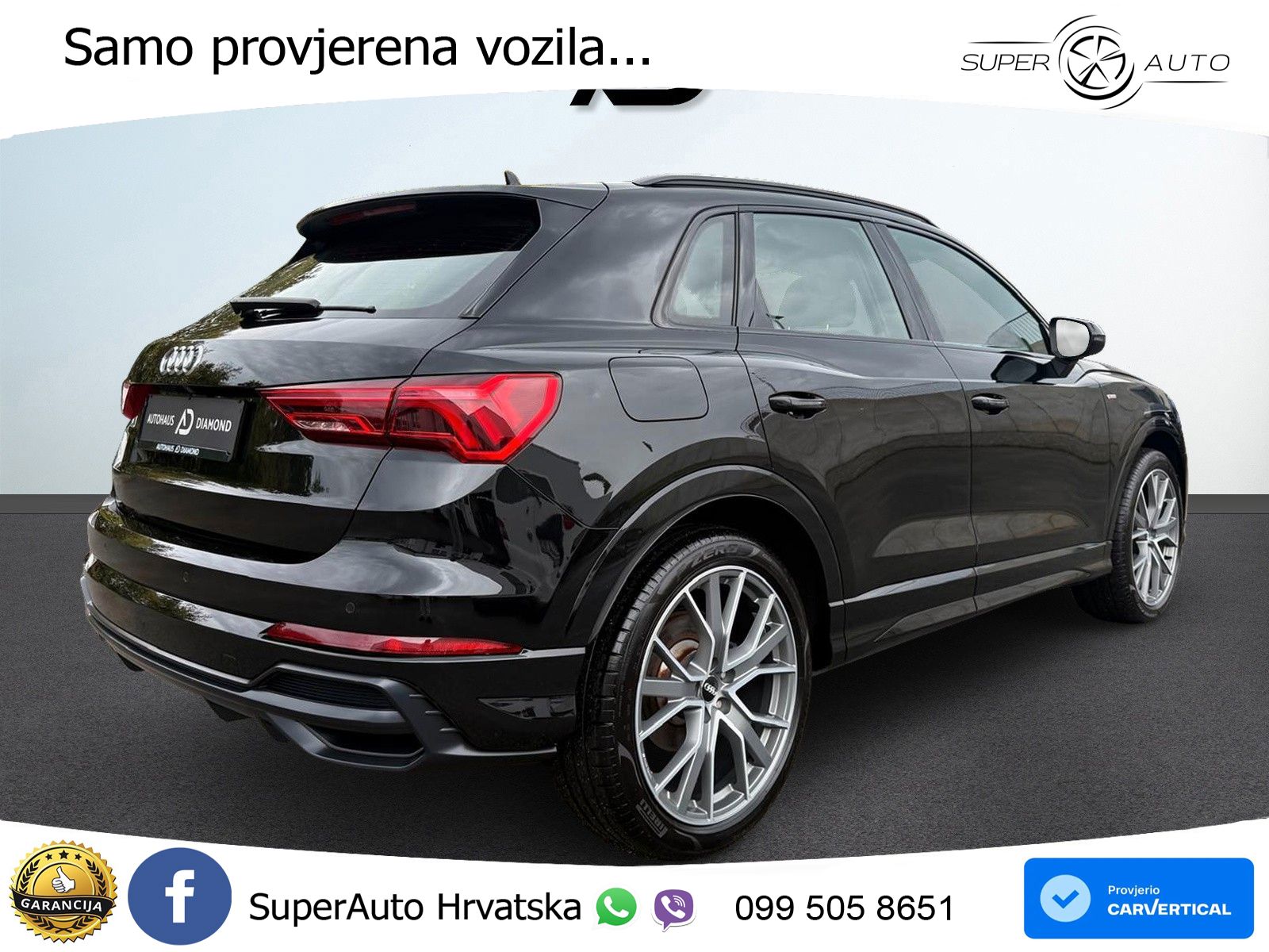 Audi Q3 35 TFSI (150 KS) S tronic S line LED+GR SJED+ACC