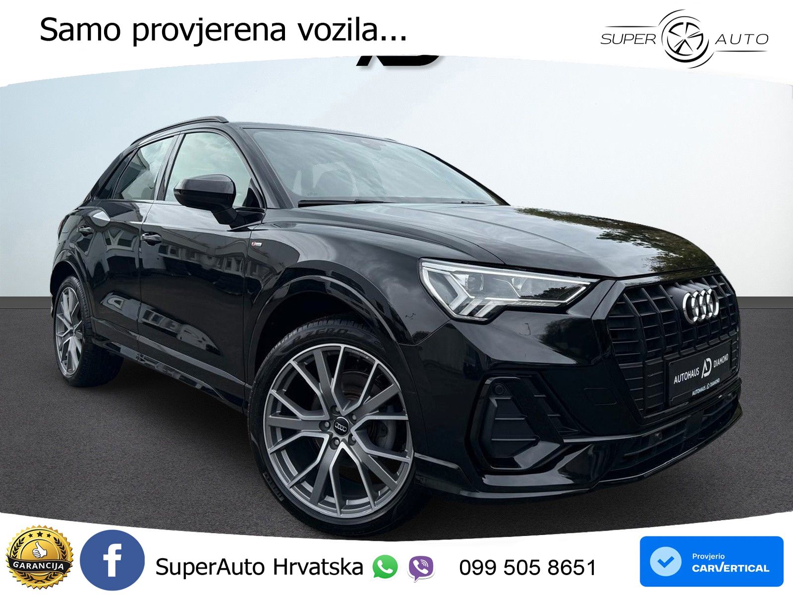 Audi Q3 35 TFSI (150 KS) S tronic S line LED+GR SJED+ACC