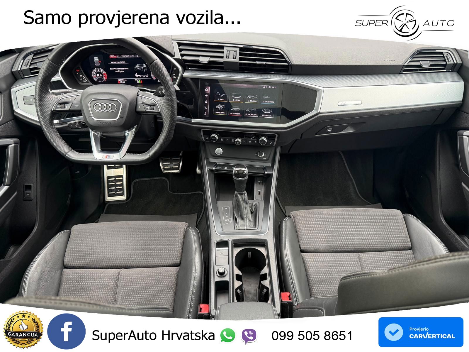Audi Q3 35 TFSI (150 KS) S tronic S line LED+GR SJED+ACC