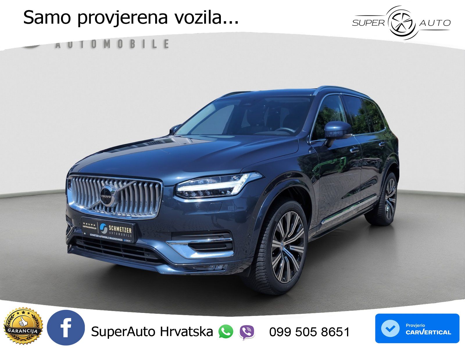 Volvo XC90 2.0 B5 Diesel AWD Automatic LED+GR SJED+ACC