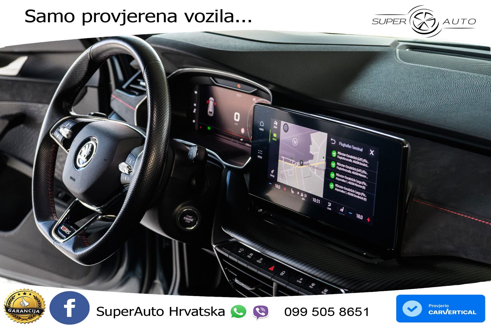 Škoda Octavia Combi RS 2.0 TSI (245 KS) DSG LED+GR SJED+ACC