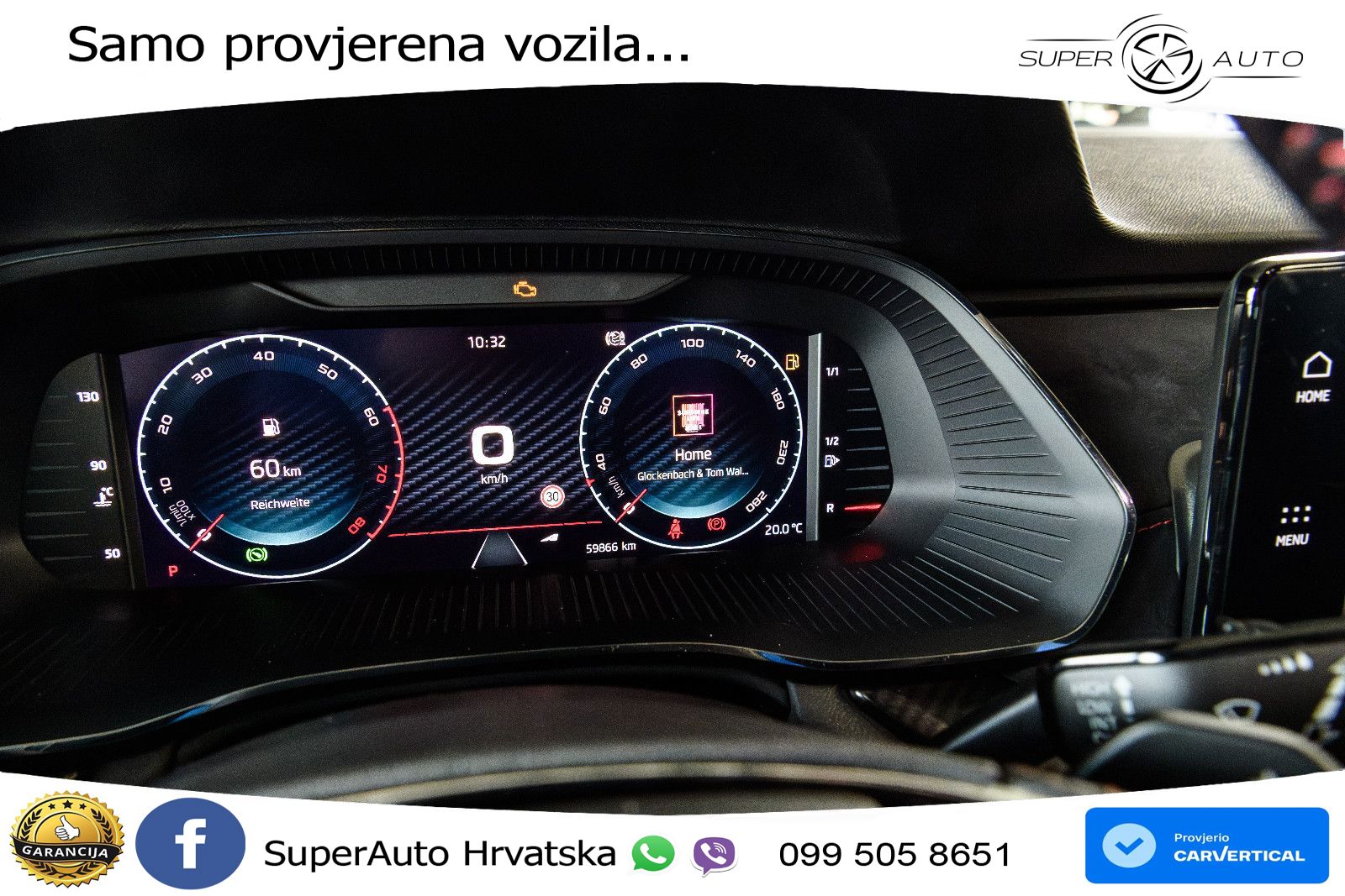 Škoda Octavia Combi RS 2.0 TSI (245 KS) DSG LED+GR SJED+ACC