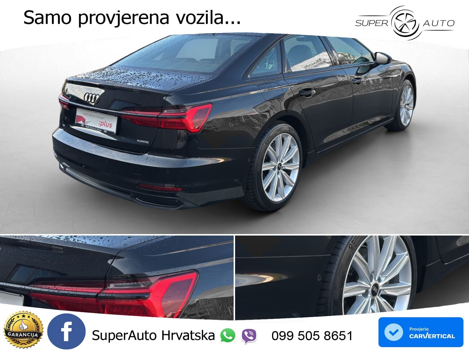 Audi A6 50 TFSIe (299 KS) quattro ultra S tronic LED+GR SJED+ACC