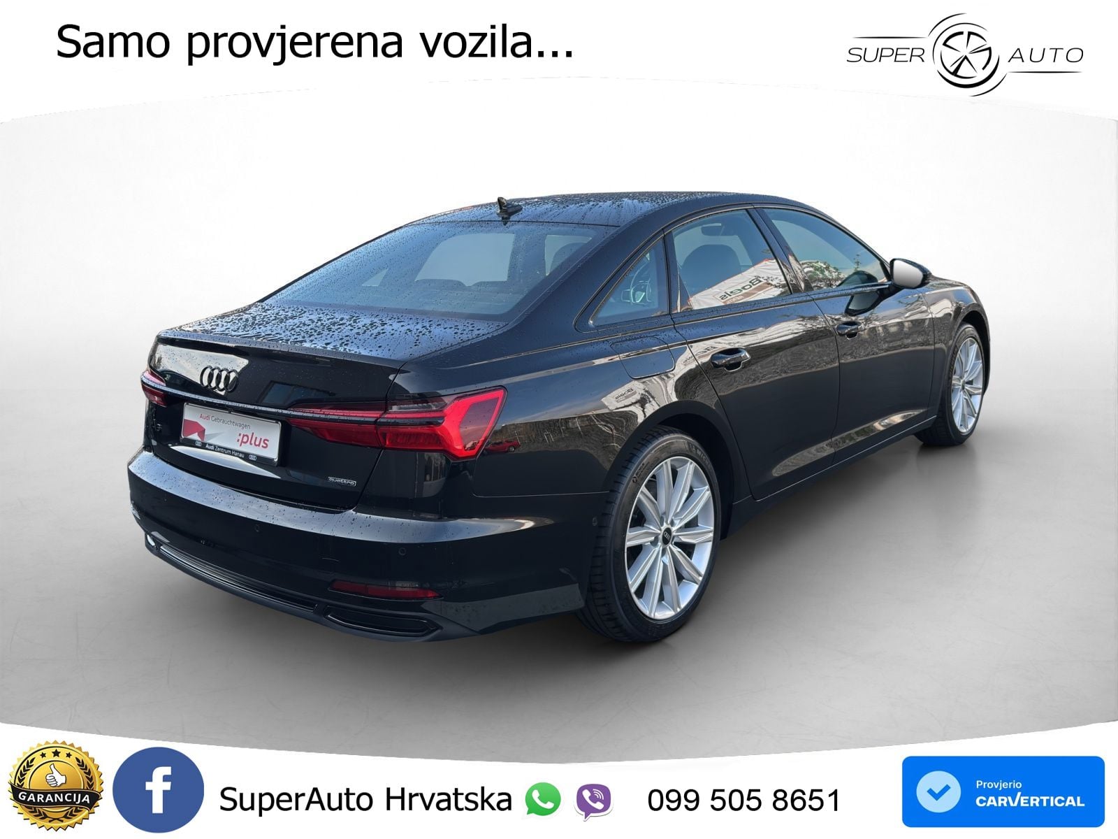 Audi A6 50 TFSIe (299 KS) quattro ultra S tronic LED+GR SJED+ACC