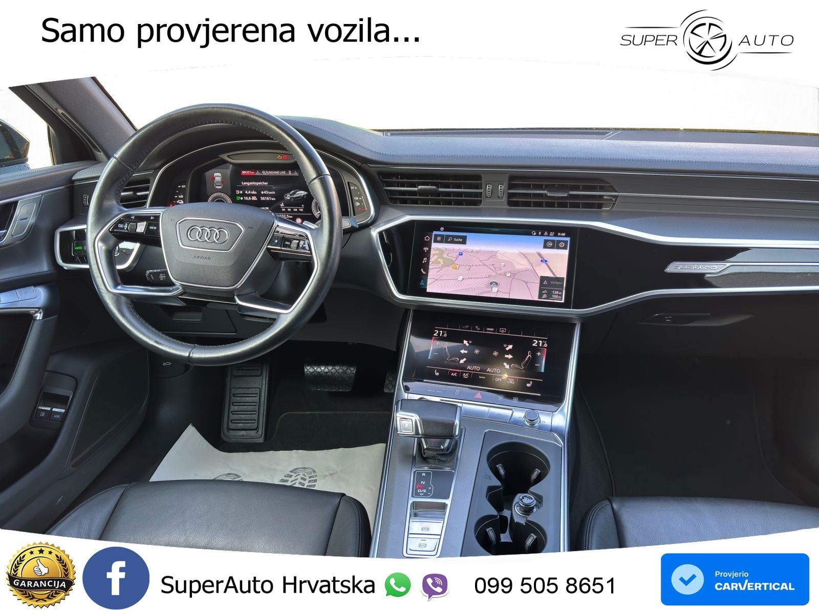 Audi A6 50 TFSIe (299 KS) quattro ultra S tronic LED+GR SJED+ACC