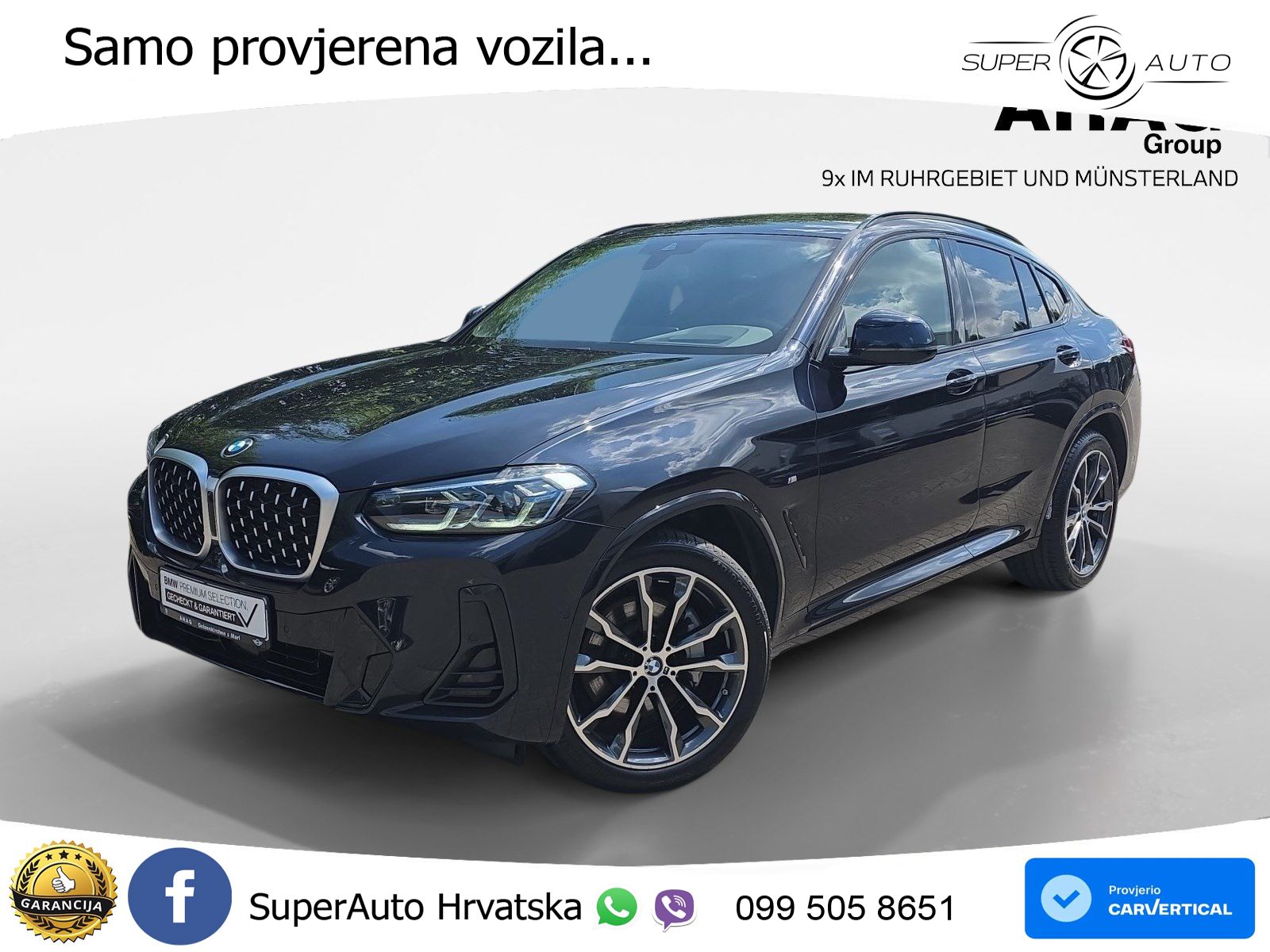BMW X4 30d (286 KS) xDrive Steptronic LED+GR SJED+ACC