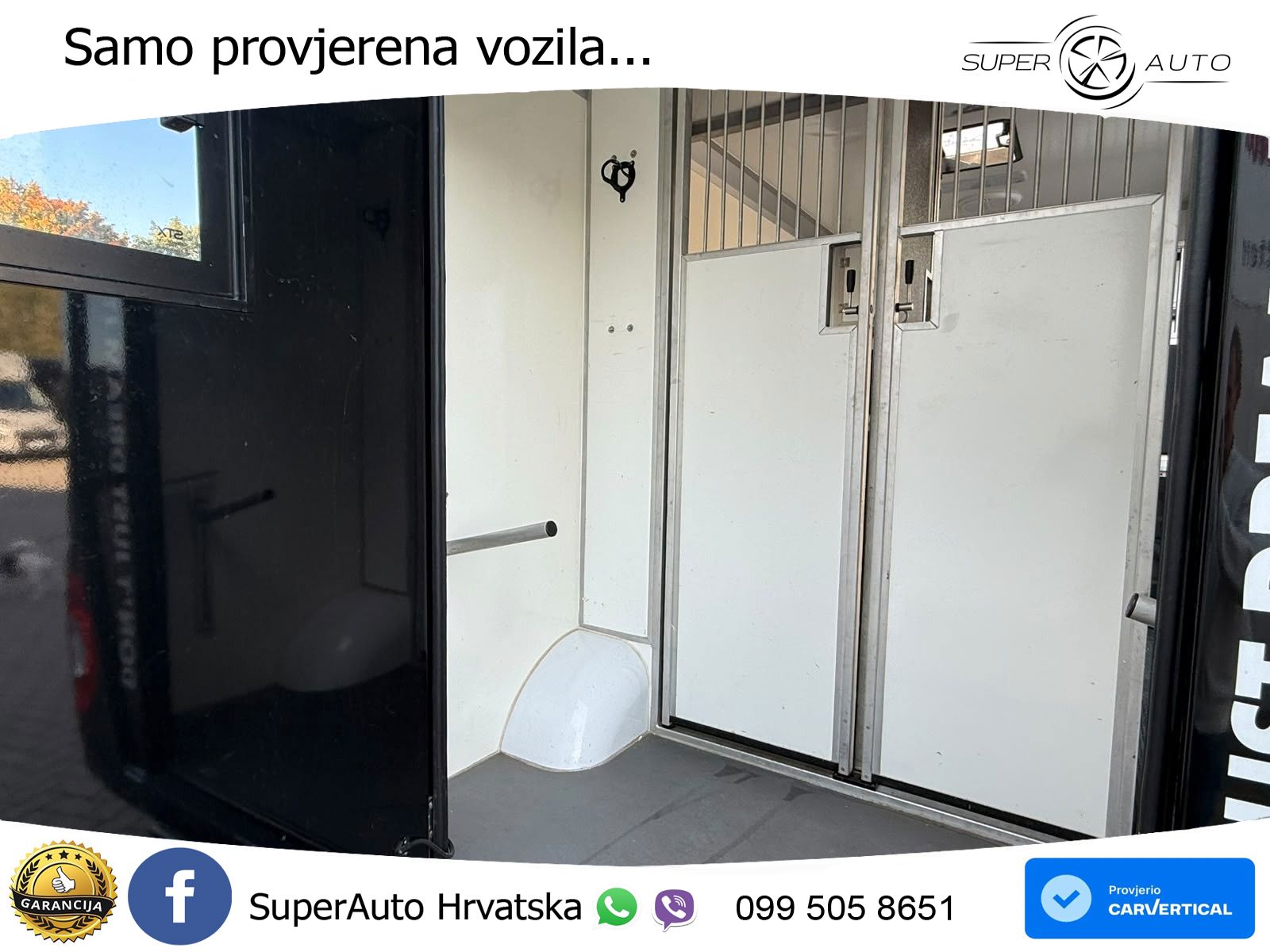 Renault Master STX 3 Sitzer  Haras / Hengste 163 KS