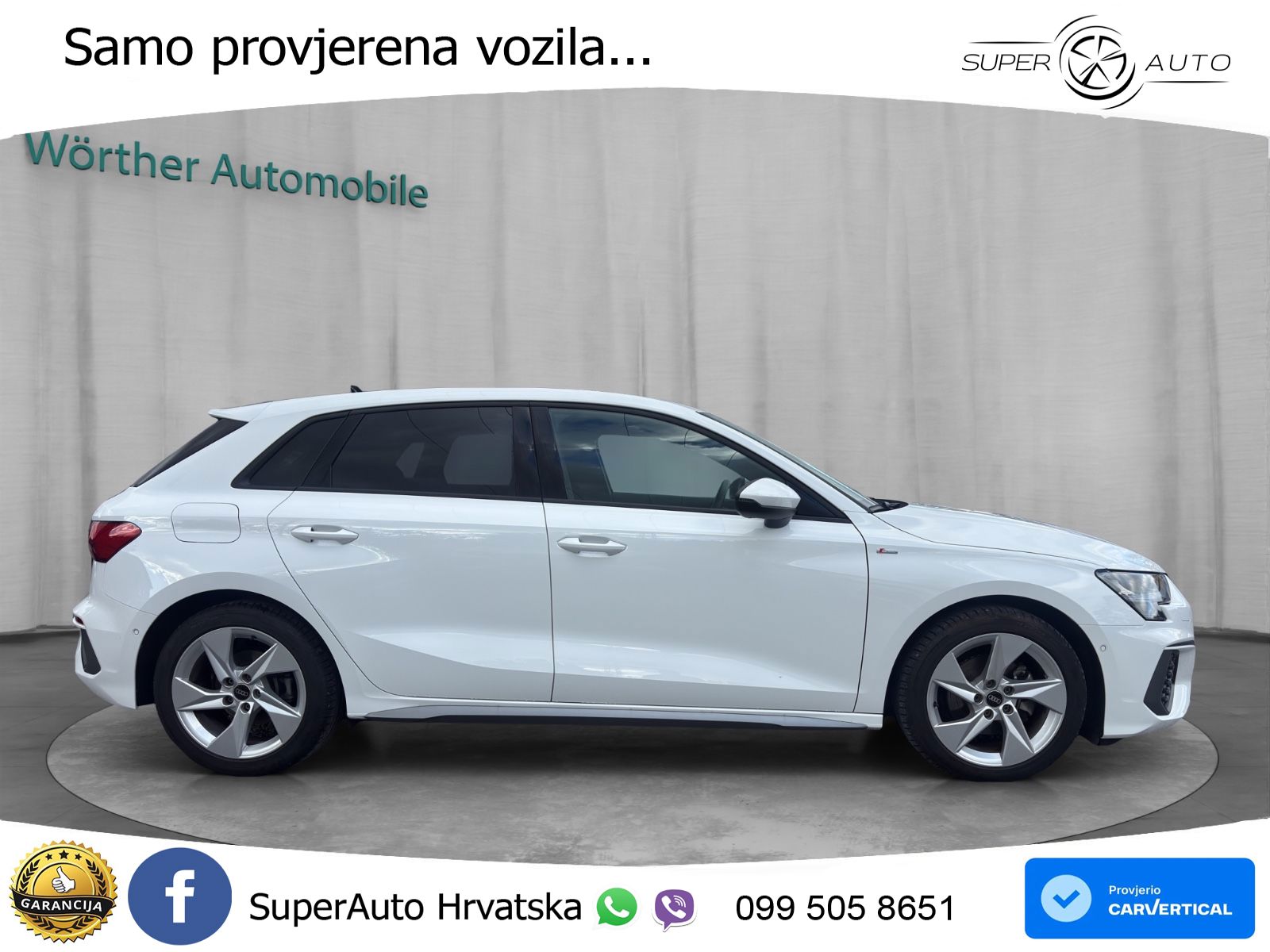 Audi A3 35 TFSI (150 KS) S line LED+GR SJED+ACC