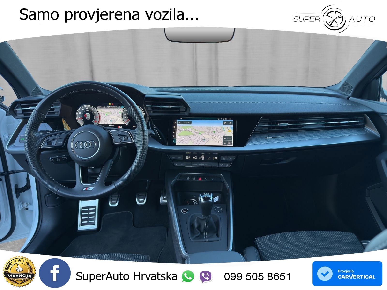 Audi A3 35 TFSI (150 KS) S line LED+GR SJED+ACC