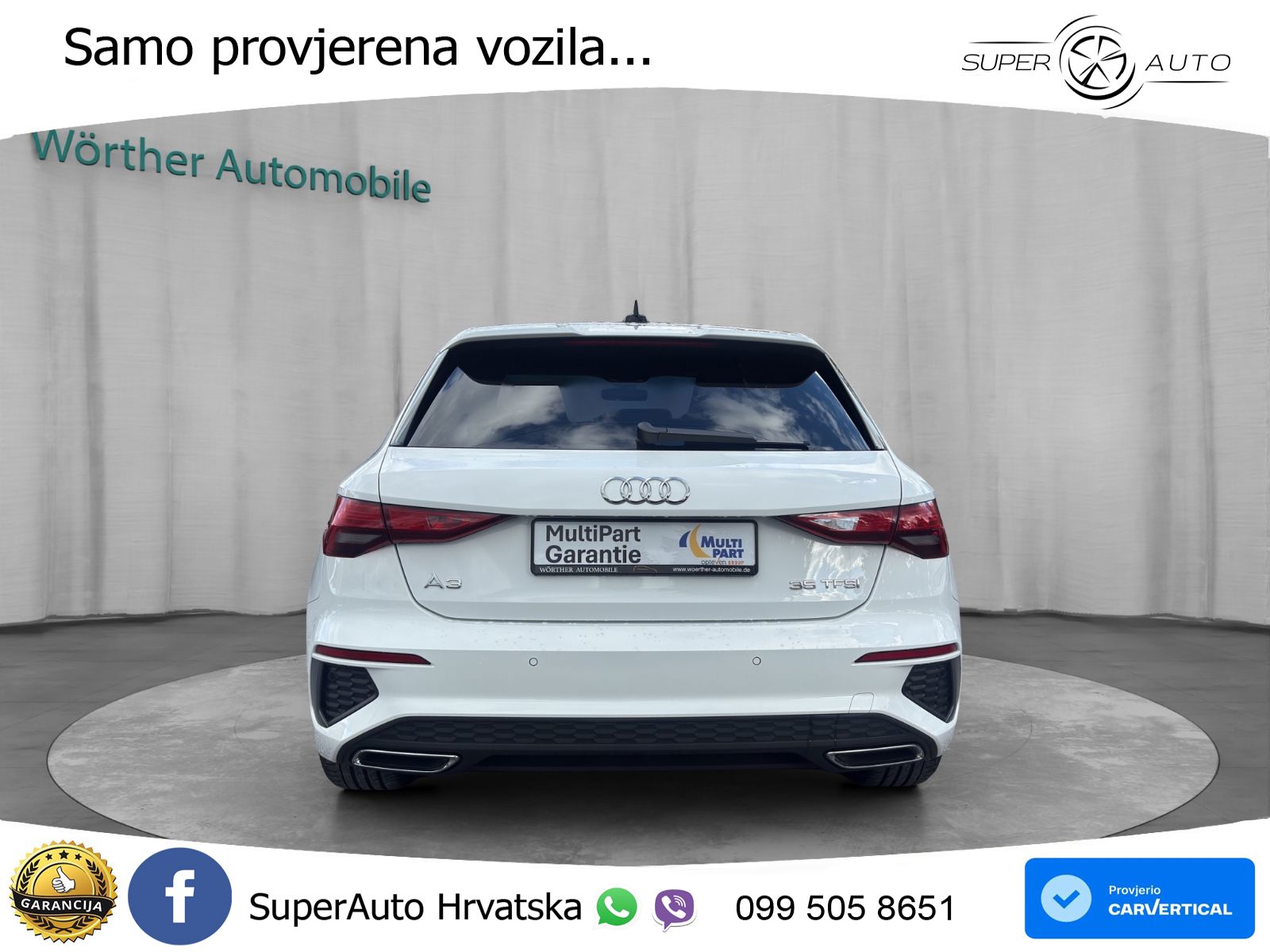 Audi A3 35 TFSI (150 KS) S line LED+GR SJED+ACC