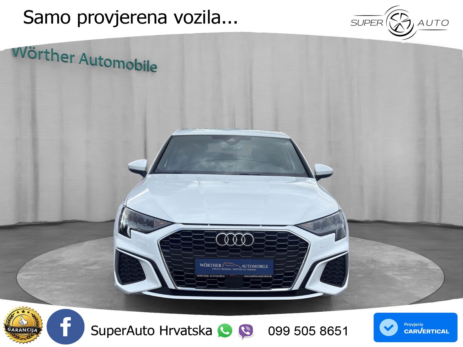 Audi A3 35 TFSI (150 KS) S line LED+GR SJED+ACC