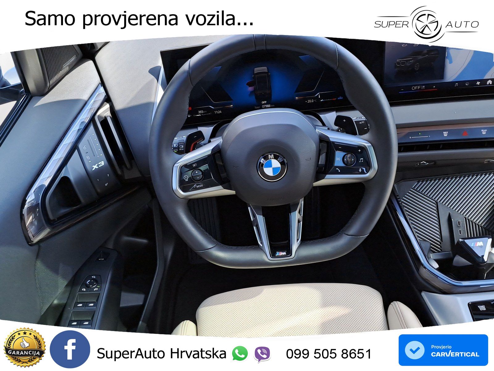 BMW X3 20d xDrive Steptronic M Sport LED+GR SJED+ACC