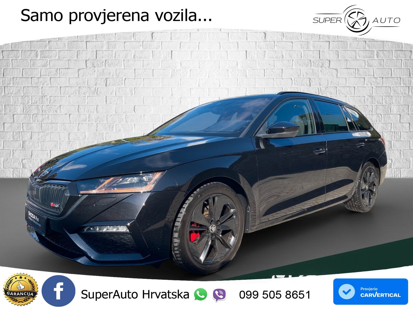 Škoda Octavia Combi RS 2.0 TDI (200 KS) DSG LED+GR SJED+ACC