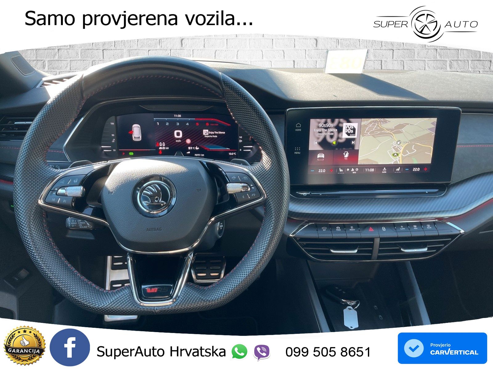 Škoda Octavia Combi RS 2.0 TDI (200 KS) DSG LED+GR SJED+ACC