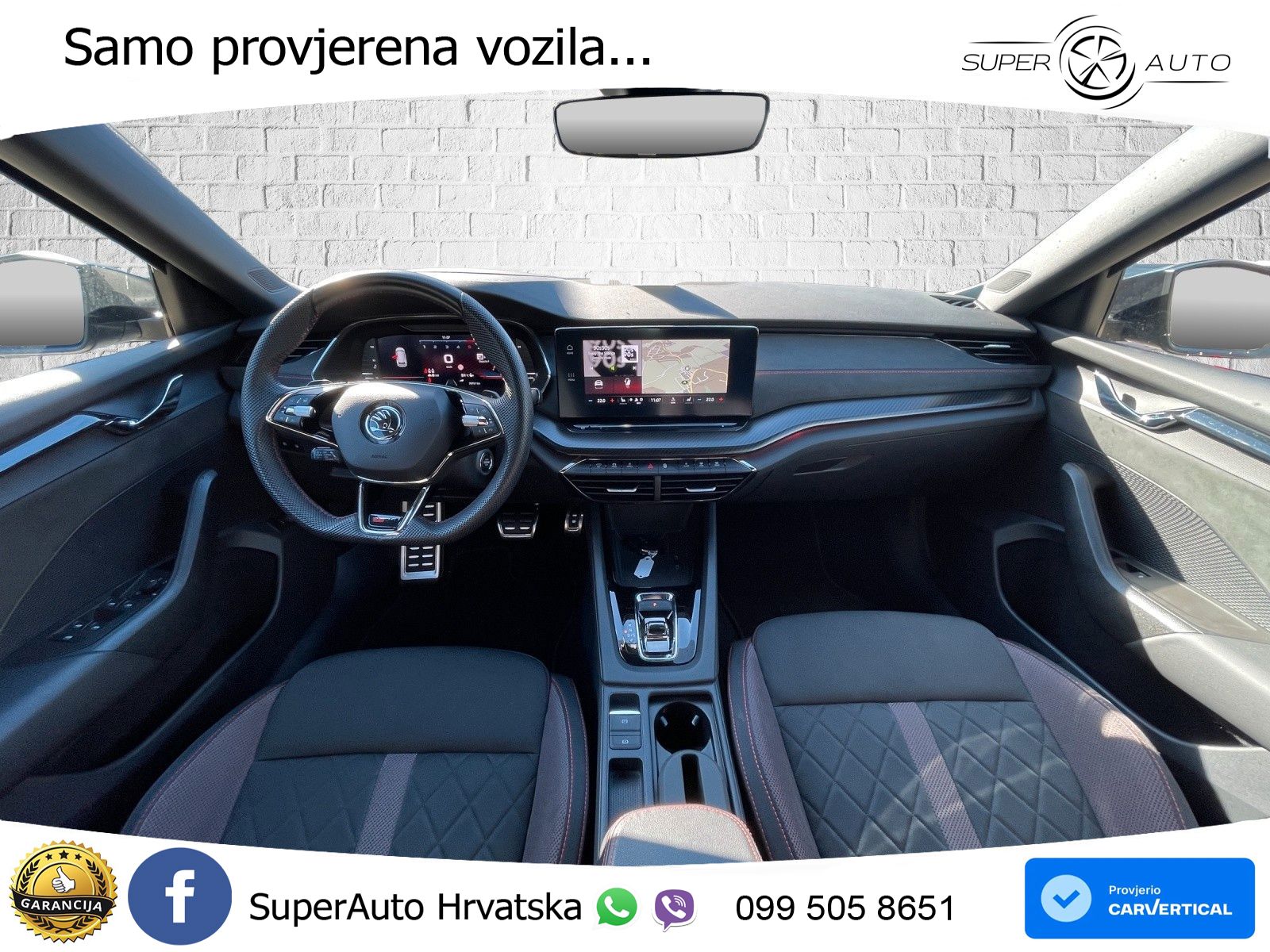 Škoda Octavia Combi RS 2.0 TDI (200 KS) DSG LED+GR SJED+ACC
