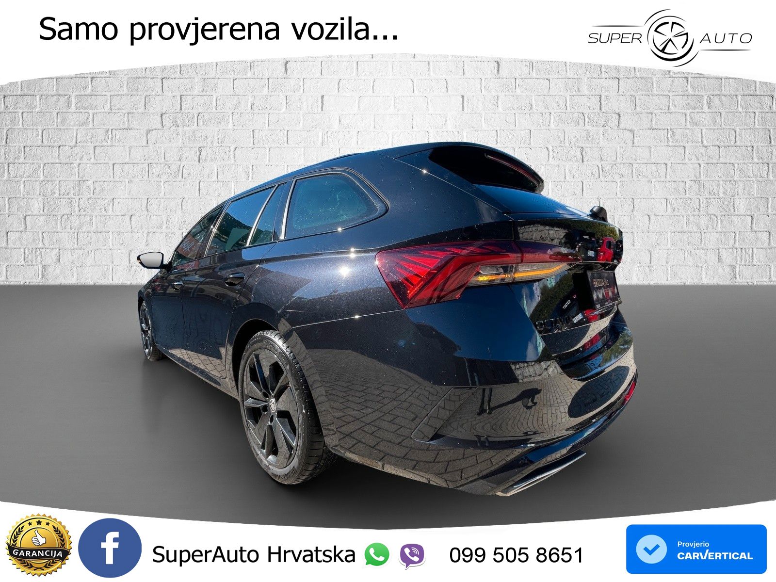 Škoda Octavia Combi RS 2.0 TDI (200 KS) DSG LED+GR SJED+ACC