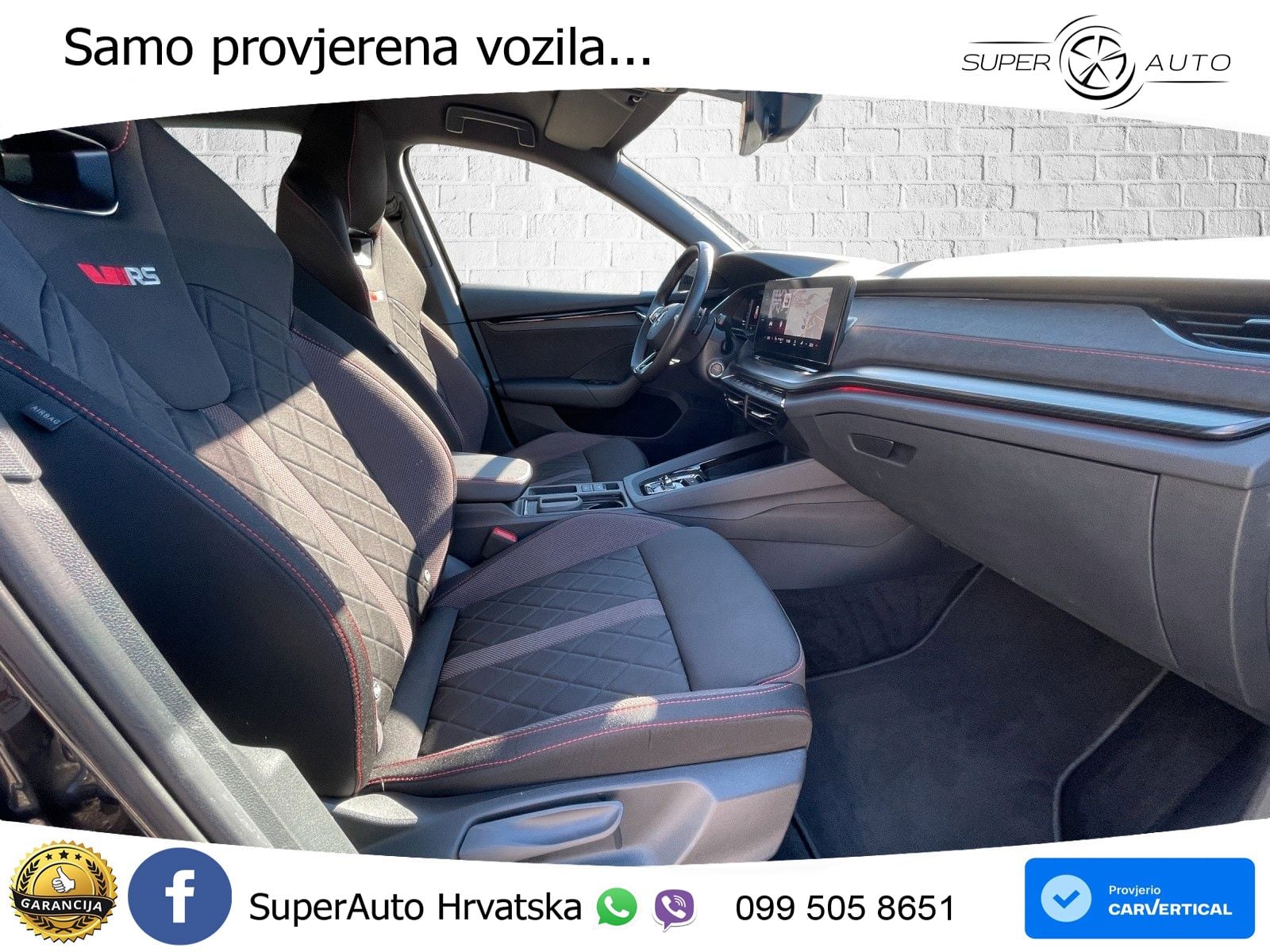 Škoda Octavia Combi RS 2.0 TDI (200 KS) DSG LED+GR SJED+ACC