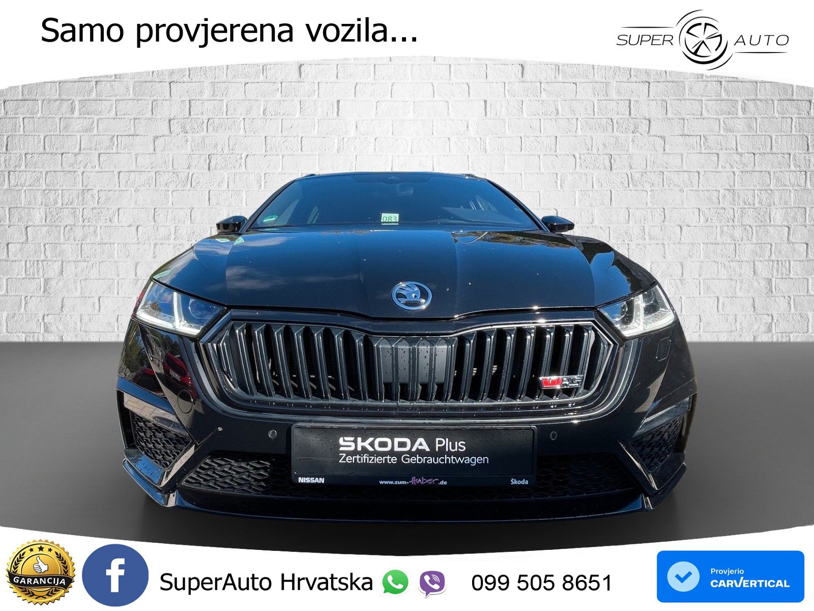 Škoda Octavia Combi RS 2.0 TDI (200 KS) DSG LED+GR SJED+ACC