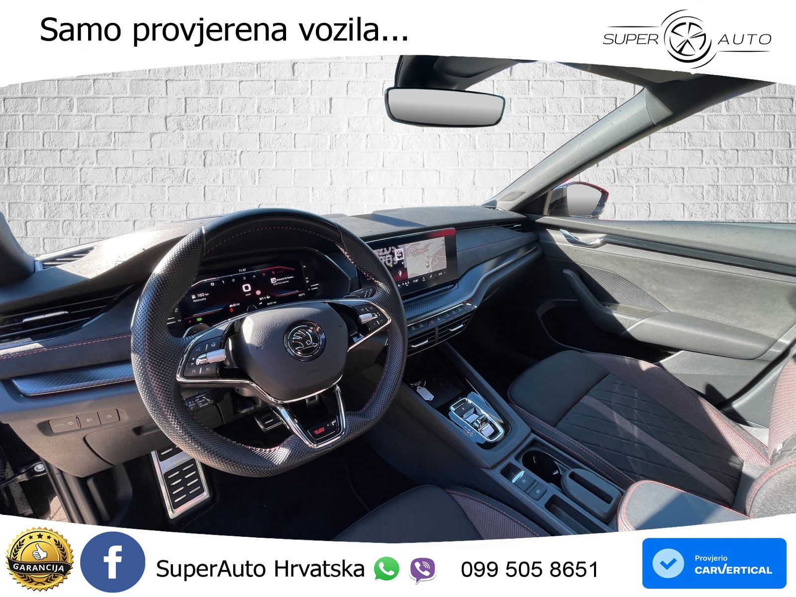 Škoda Octavia Combi RS 2.0 TDI (200 KS) DSG LED+GR SJED+ACC