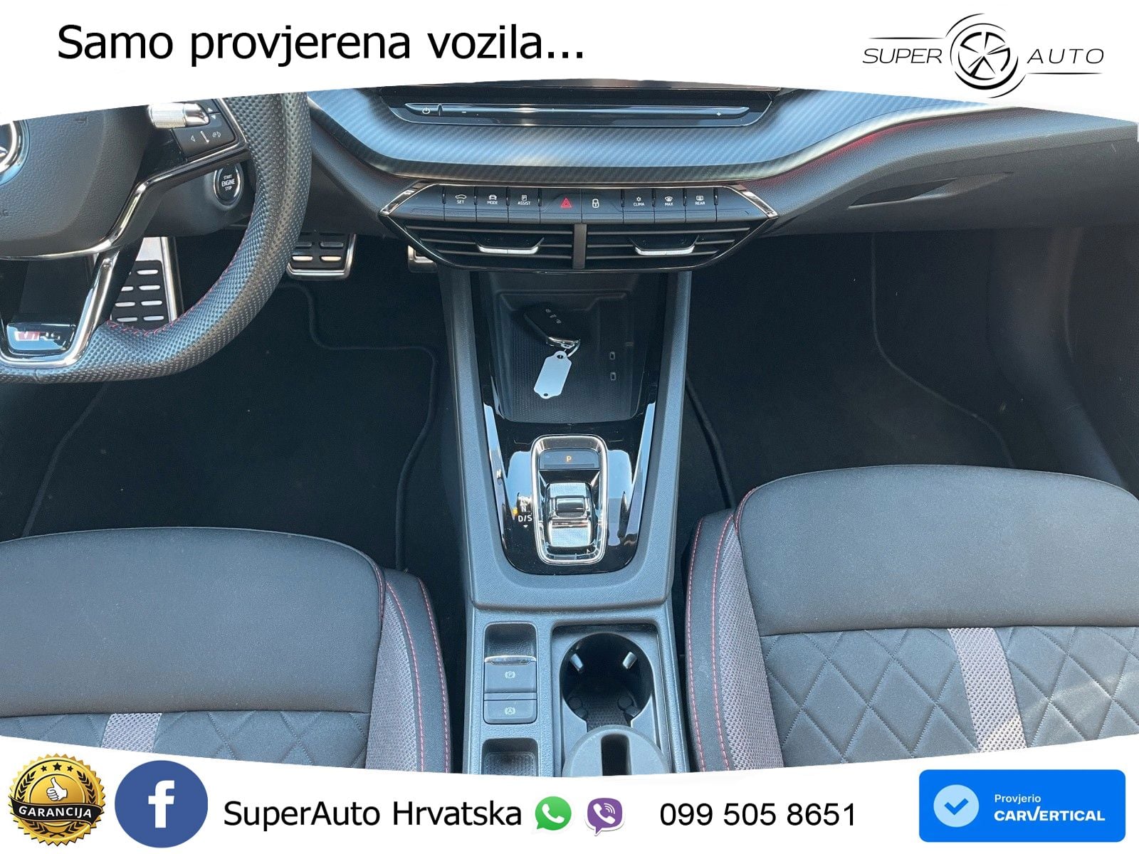 Škoda Octavia Combi RS 2.0 TDI (200 KS) DSG LED+GR SJED+ACC