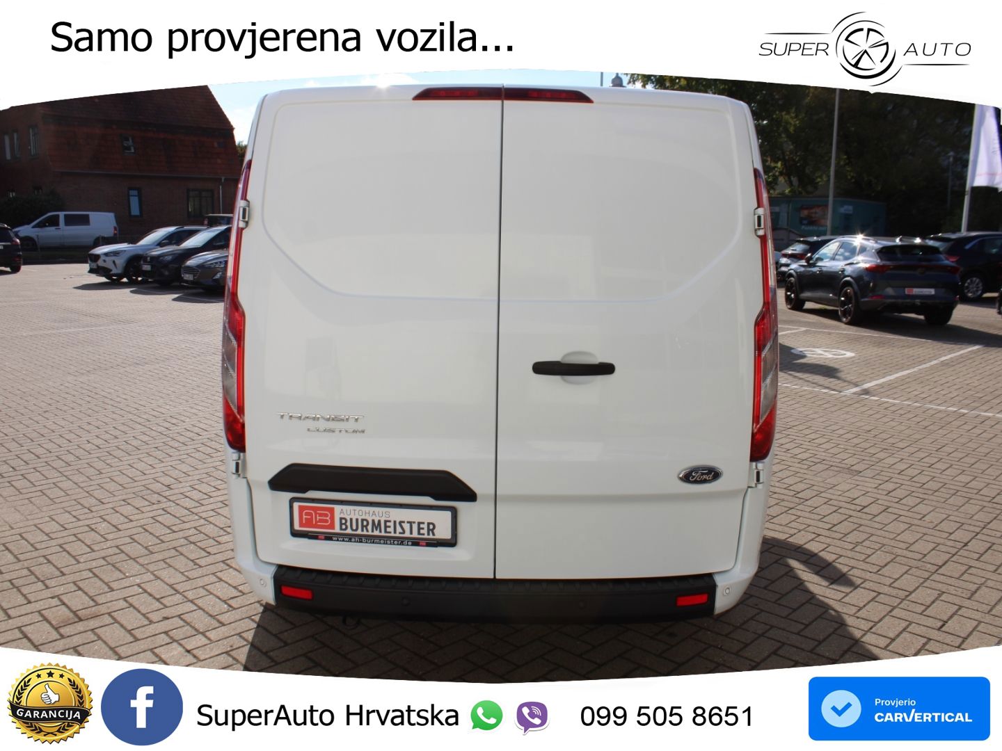 Ford Transit Custom 300 L1 Trend GRA PDC vo+hi Klima 131 KS