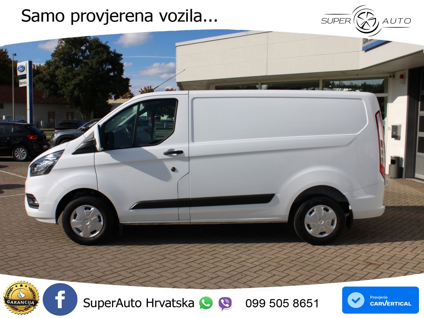 Ford Transit Custom 300 L1 Trend GRA PDC vo+hi Klima 131 KS