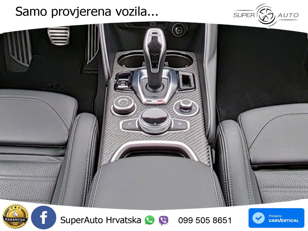 Alfa Romeo Giulia Quadrifoglio 2.9 V6 Bi-Turbo (520 KS) Automatic LED+GR SJED+ACC