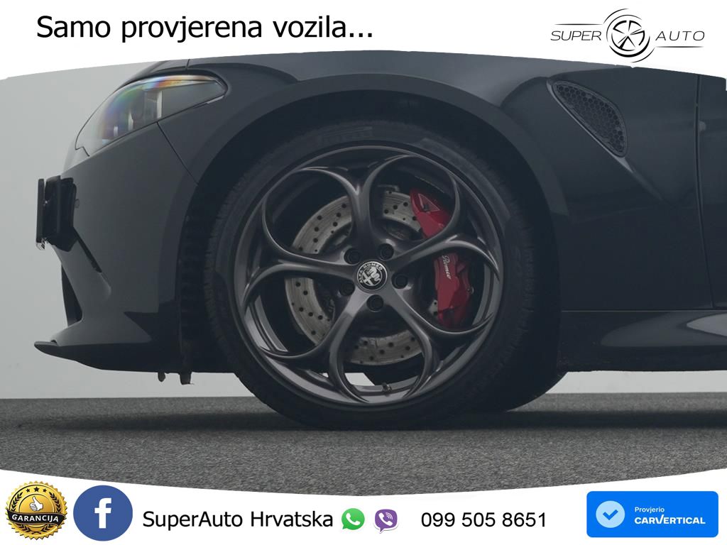 Alfa Romeo Giulia Quadrifoglio 2.9 V6 Bi-Turbo (520 KS) Automatic LED+GR SJED+ACC