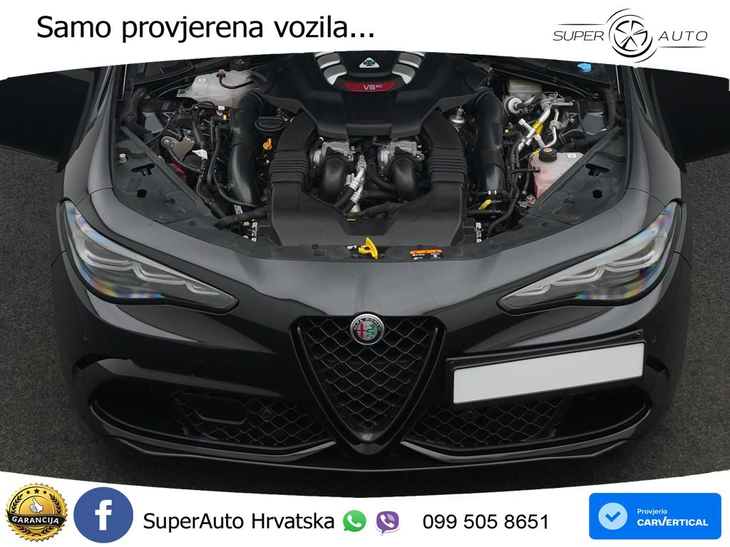 Alfa Romeo Giulia Quadrifoglio 2.9 V6 Bi-Turbo (520 KS) Automatic LED+GR SJED+ACC