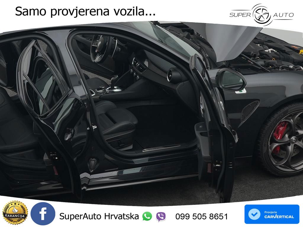 Alfa Romeo Giulia Quadrifoglio 2.9 V6 Bi-Turbo (520 KS) Automatic LED+GR SJED+ACC