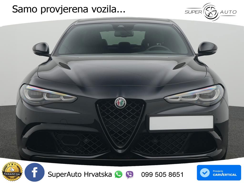 Alfa Romeo Giulia Quadrifoglio 2.9 V6 Bi-Turbo (520 KS) Automatic LED+GR SJED+ACC