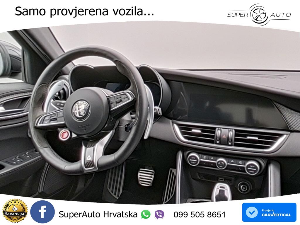 Alfa Romeo Giulia Quadrifoglio 2.9 V6 Bi-Turbo (520 KS) Automatic LED+GR SJED+ACC