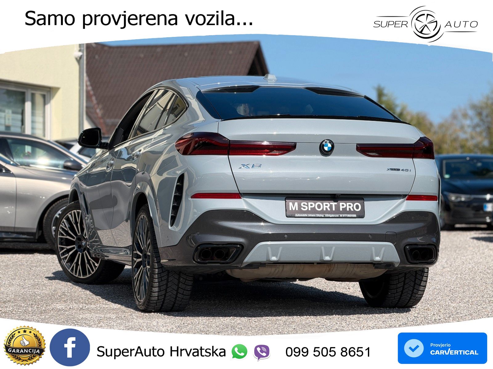 BMW X6 40i (381 KS) xDrive Steptronic M Sport LED+GR SJED+ACC