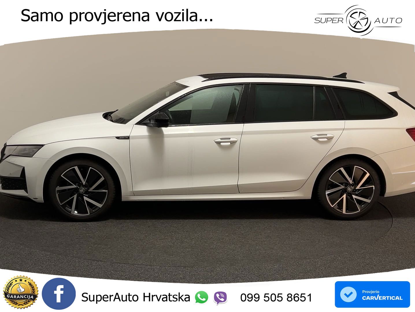 Škoda Octavia Combi 1.5 TSI (150 KS) DSG SportLine LED+GR SJED+ACC