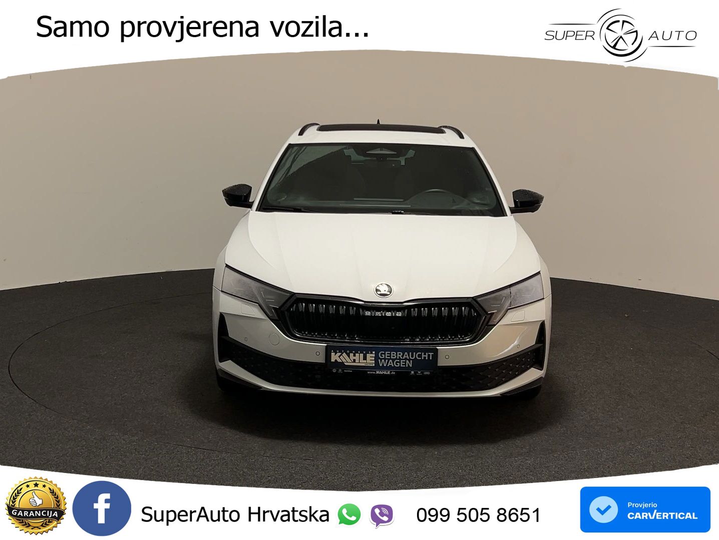 Škoda Octavia Combi 1.5 TSI (150 KS) DSG SportLine LED+GR SJED+ACC