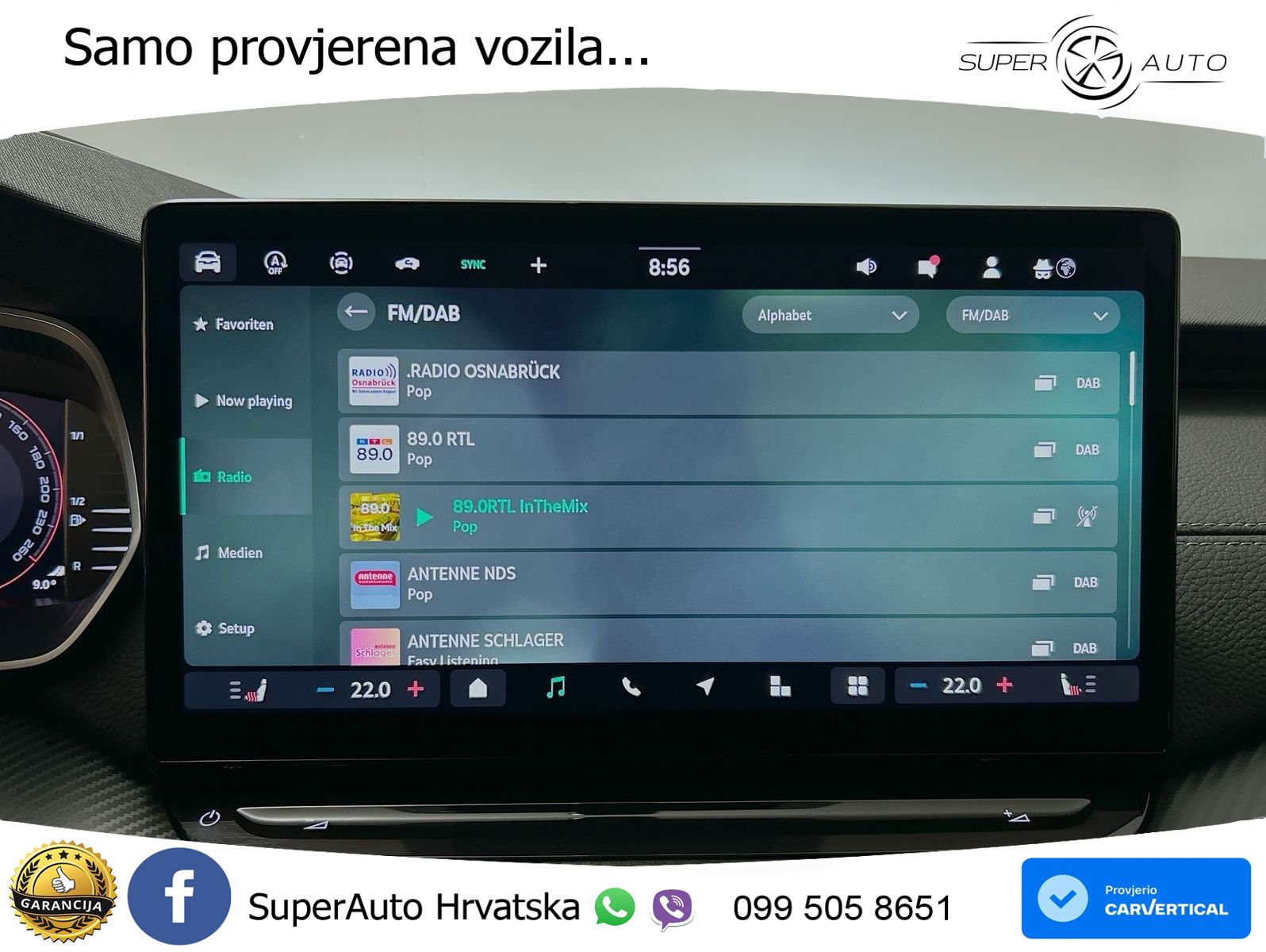 Škoda Octavia Combi 1.5 TSI (150 KS) DSG SportLine LED+GR SJED+ACC