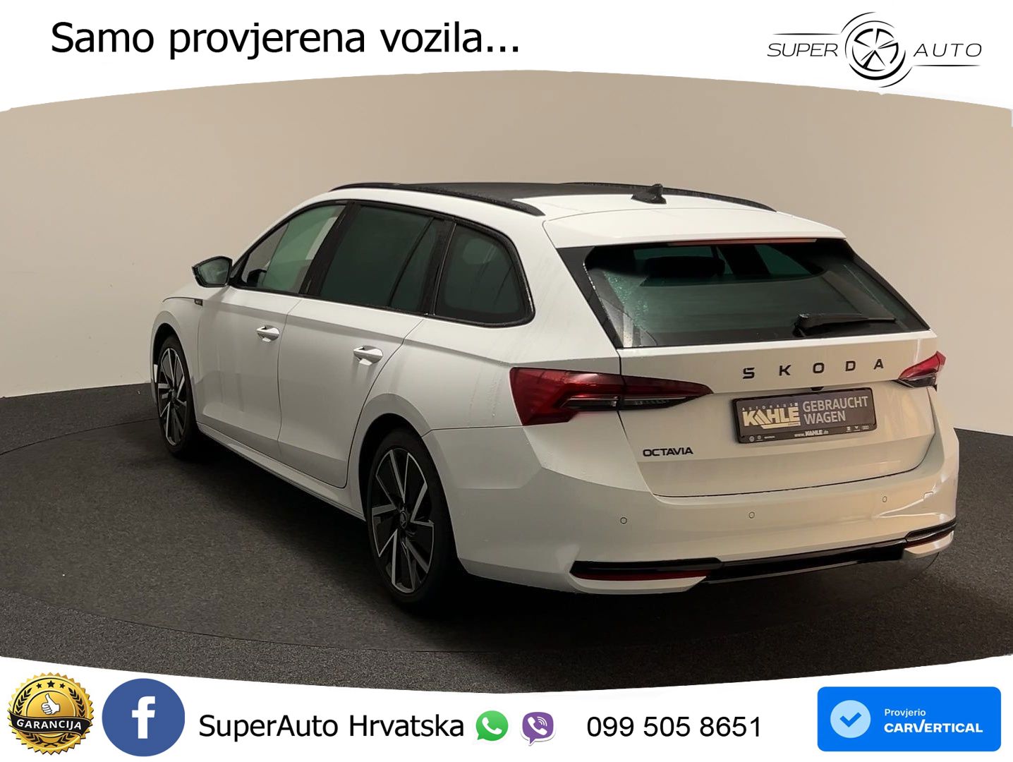 Škoda Octavia Combi 1.5 TSI (150 KS) DSG SportLine LED+GR SJED+ACC